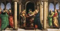 The Presentation in the Temple Oddi altar predella Renaissance master Raphael